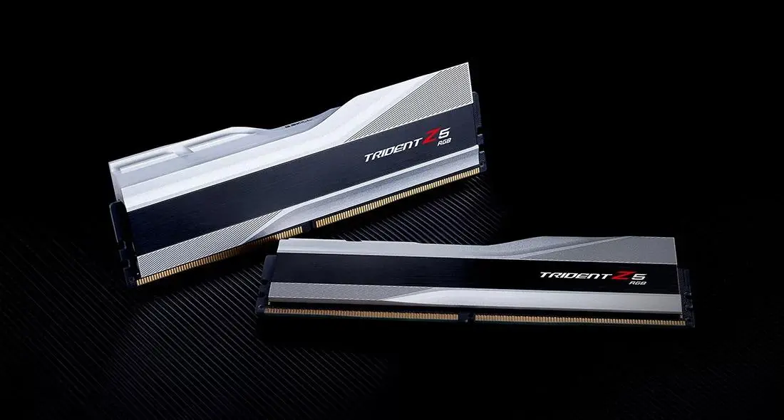 Pamięć RAM G.Skill Trident Z5 RGB DDR5 32GB (2 x 16GB) 5600 CL40 Szary