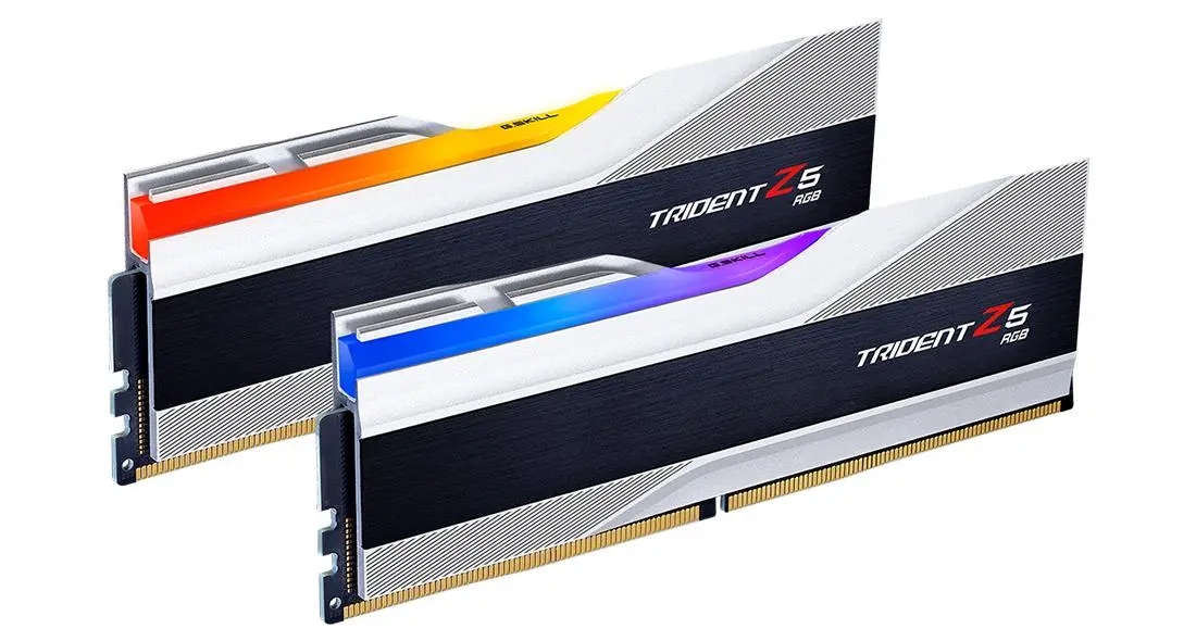 Pamięć RAM G.Skill Trident Z5 RGB DDR5 32GB (2 x 16GB) 5600 CL40 Szary