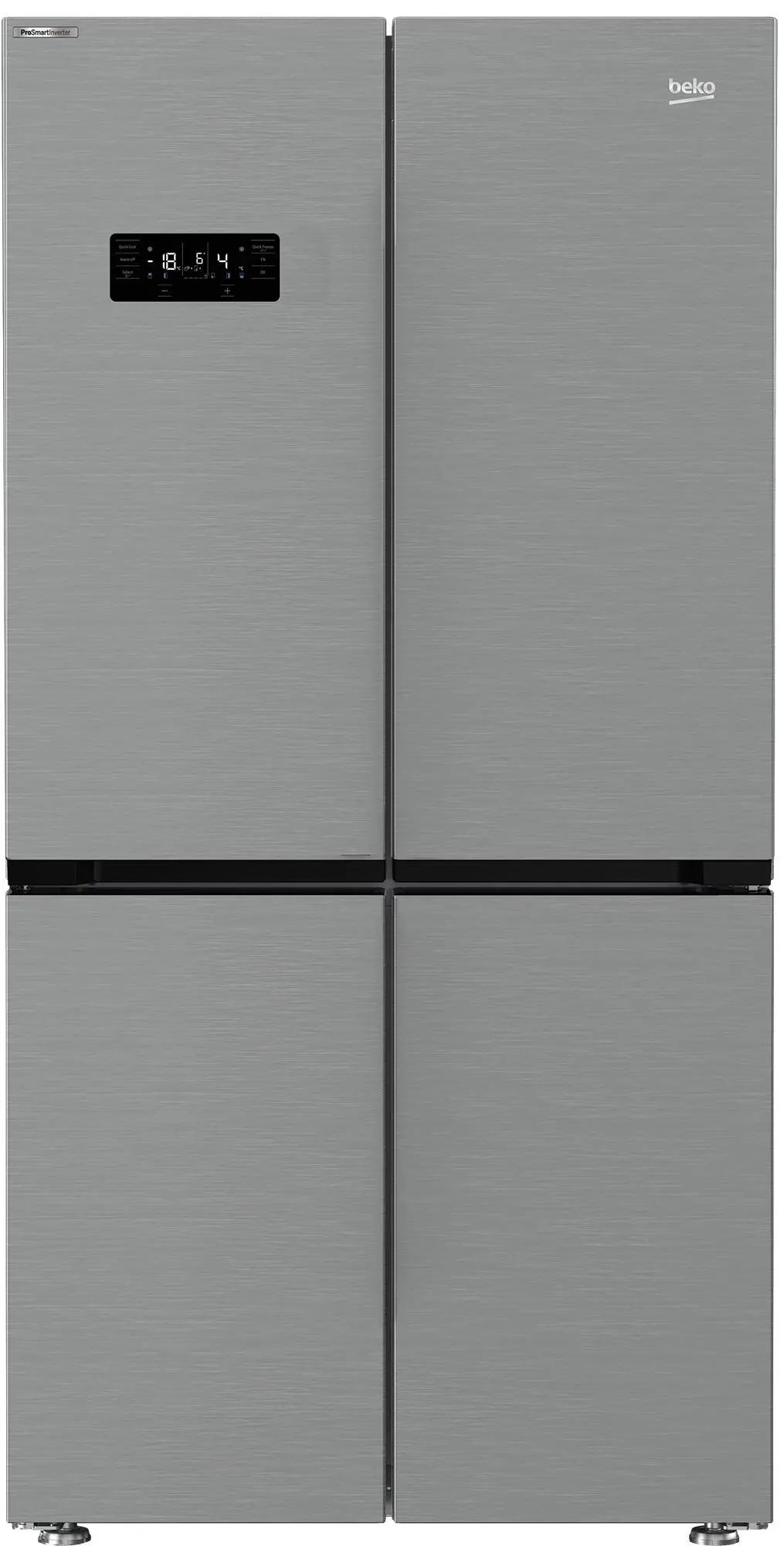 Lodówka Beko GN1416240JXN Pełny No Frost 182cm Komora świeżości Kostkarka Stalowy