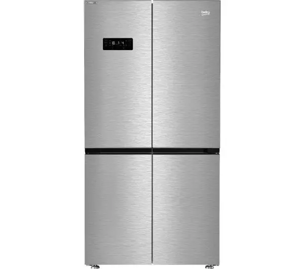 Beko GN1416240ZXN Pełny No Frost 182cm Komora świeżości Stalowy