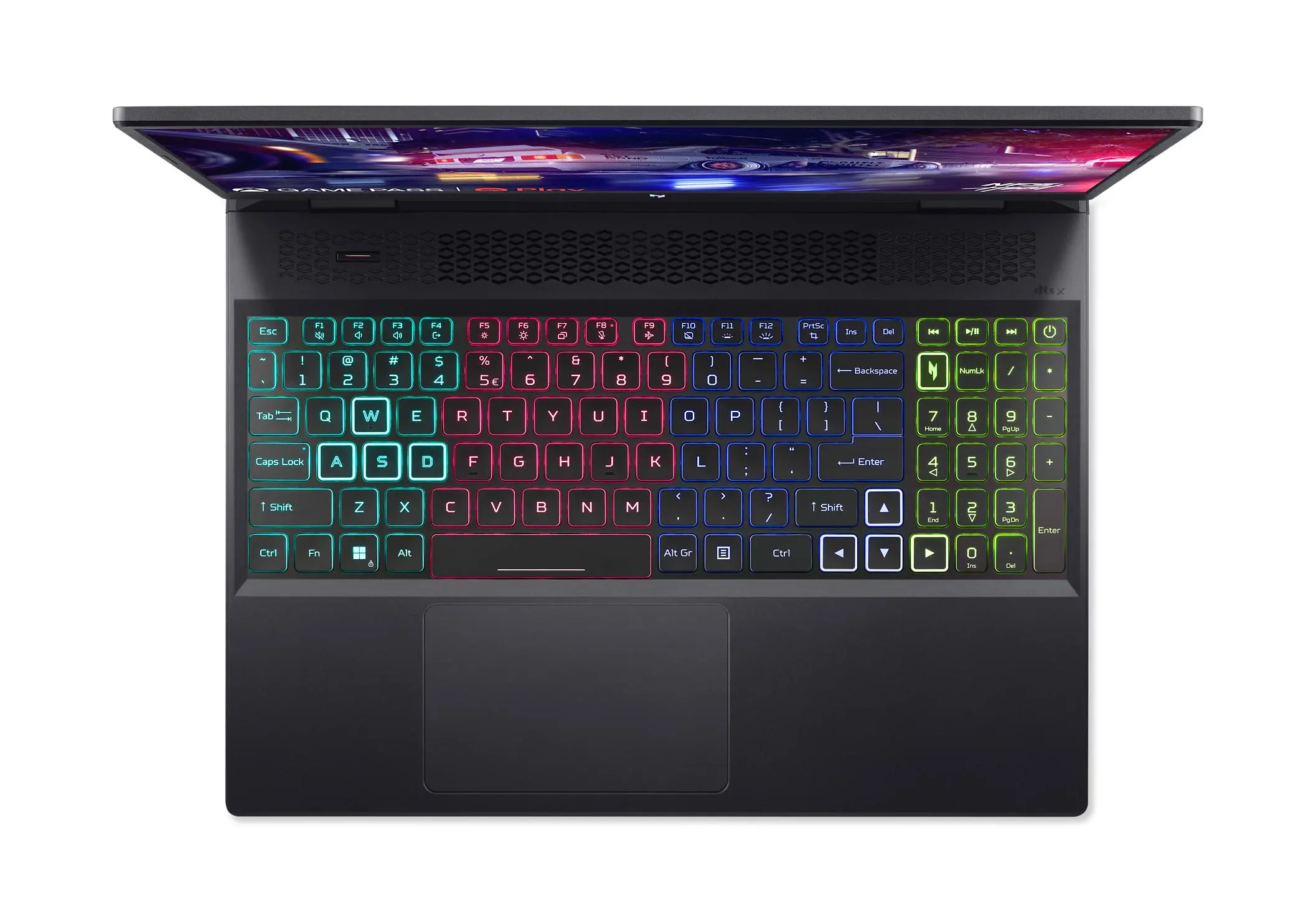 Laptop gamingowy Acer Nitro 16 AN16-41-R28B 16" 165Hz R7 7840HS 32GB RAM 1TB Dysk SSD RTX4070 DLSS3 Win11 Czarny