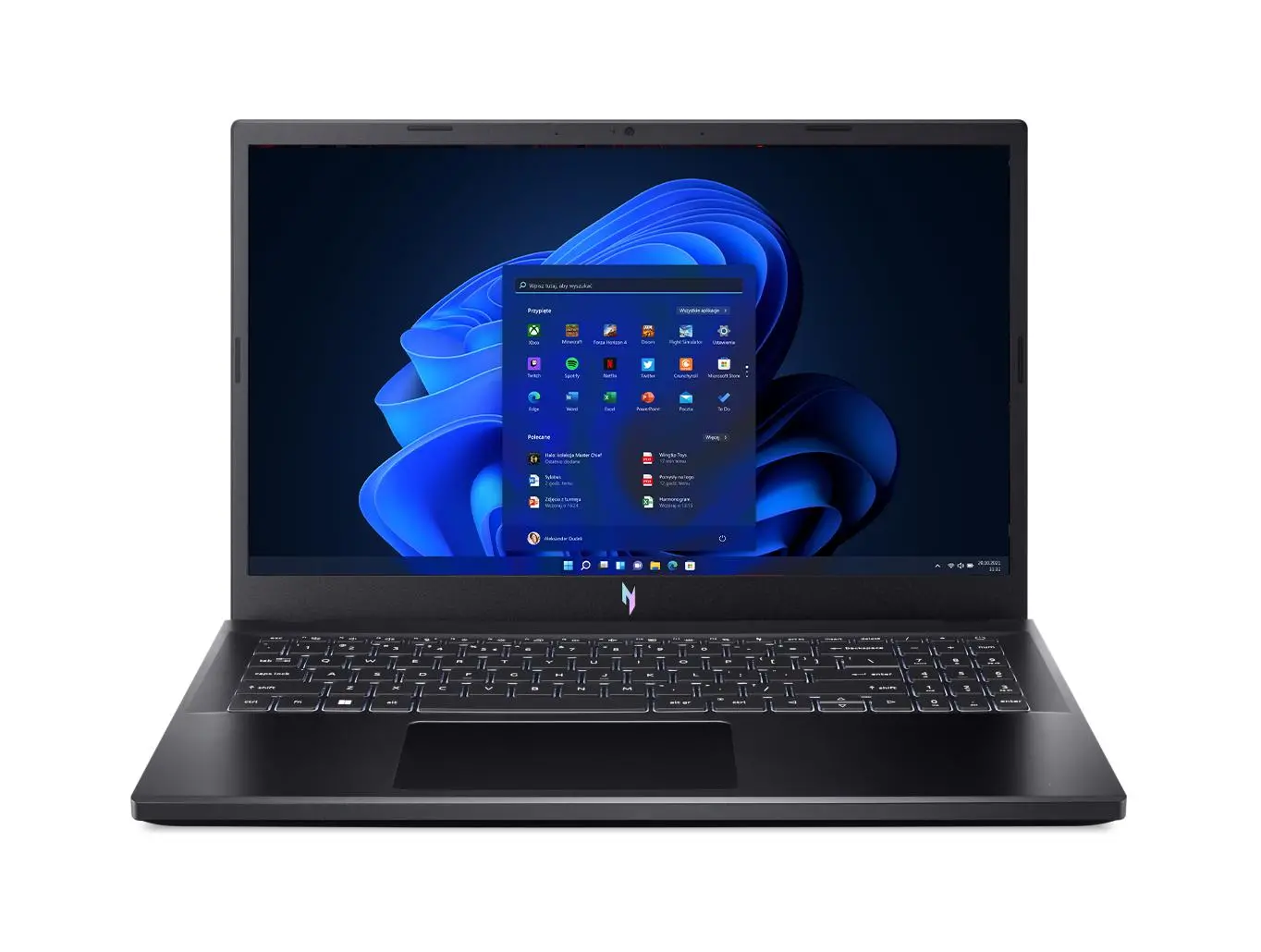 Laptop gamingowy Acer Nitro V 15 ANV15-51-52X2 15,6" 144Hz i5-13420H 16GB RAM 1TB Dysk SSD RTX3050 Win11 Czarny