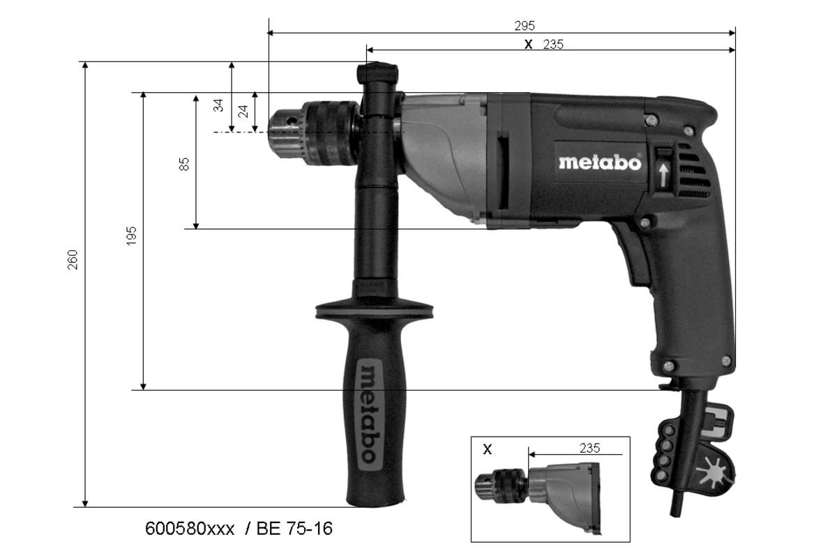Metabo BE 75-16