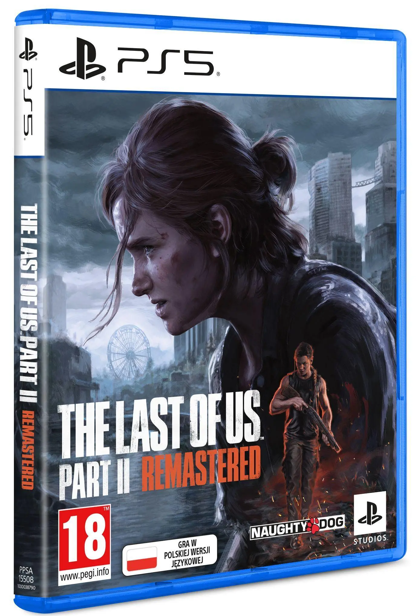 Konsola Sony PlayStation 5 Slim D Chassis (PS5) 1TB z napędem + The Last of Us Part II Remastered
