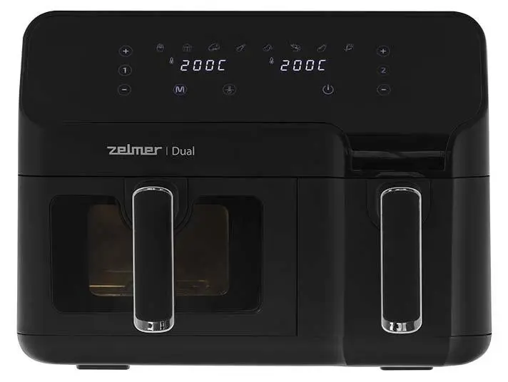 Frytkownica beztłuszczowa Zelmer ZAF9000 Dual 2700W 9l