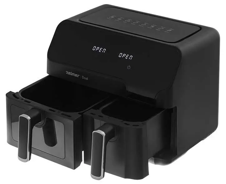 Frytkownica beztłuszczowa Zelmer ZAF9000 Dual 2700W 9l