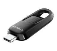 SANDISK Ultra Slider 64GB USB 3.2 Typ C Czarny