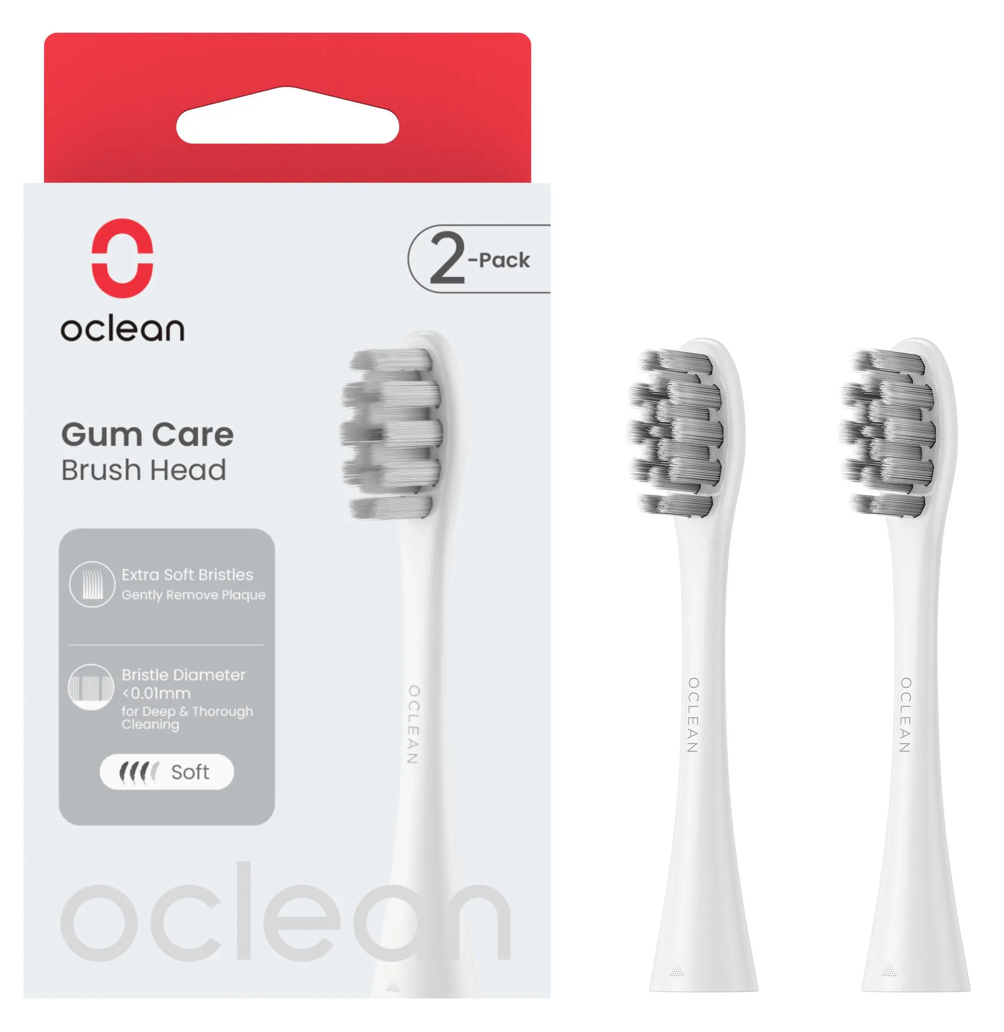 Końcówka do szczoteczki Oclean Gum Care P1S12 2szt.