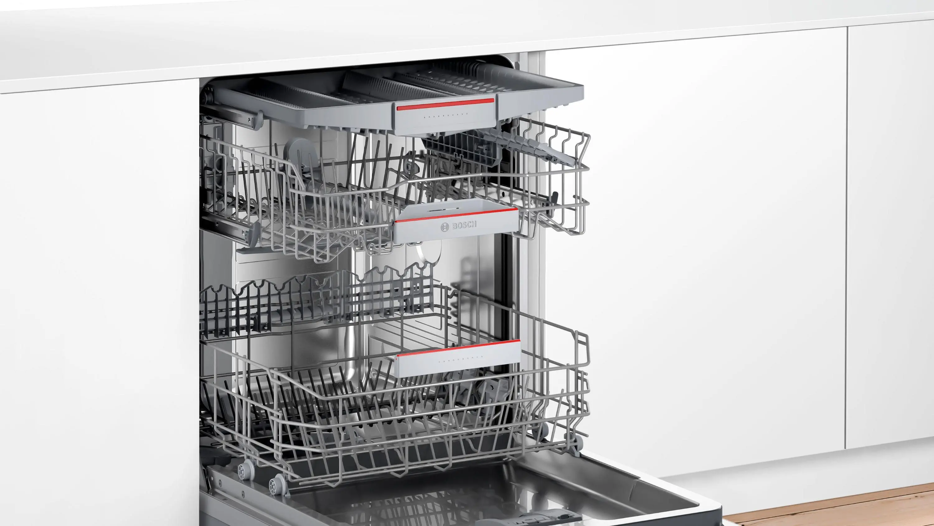 Zmywarka Bosch Serie 4 SMV4ECX10E 59,8cm Automatyczne otwieranie drzwi Szuflada na sztućce Zdalne sterowanie
