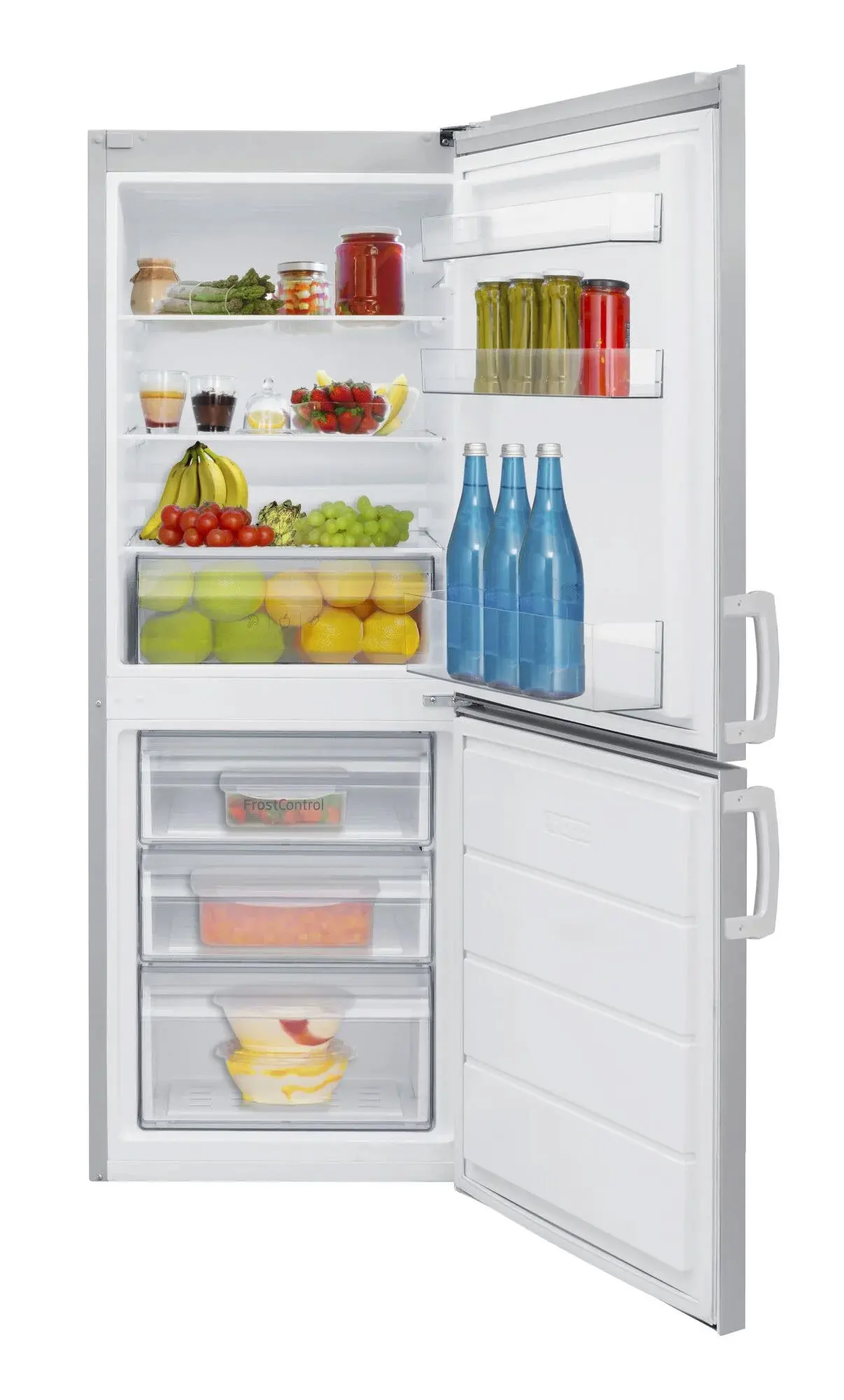 Lodówka Amica FK2415.3UX(E) 152cm Inox
