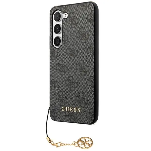 Etui Guess 4G Charms Collection GUHCS24SGF4GGR do Samsung Galaxy S24 Czarny