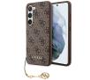 Etui Guess 4G Charms Collection GUHCS24MGF4GBR do Samsung Galaxy S24+ Brązowy