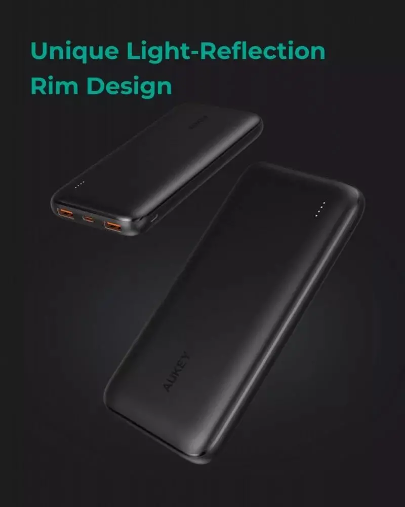 Powerbank Aukey PB-N73S, 10000mAh PD 18W Czarny