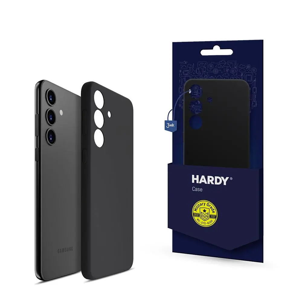 Etui 3mk Hardy Android Silicone MagCase do Samsung Galaxy S24 czarny