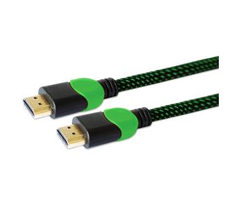 Kabel HDMI Savio GCL-03 HDMI 2.0 (zielony) 1,8m, dedykowany pod Xbox