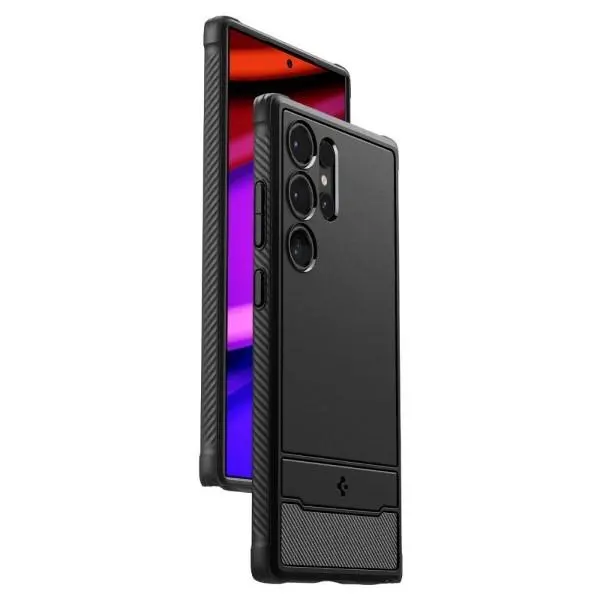 Etui Spigen Rugged Armor ACS07286 do Galaxy S24 Ultra Czarny
