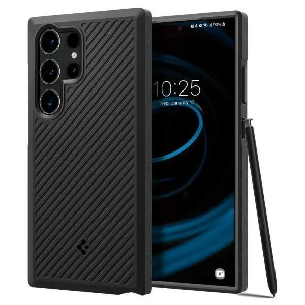 Etui Spigen Core Armor ACS07194 do Galaxy S24 Ultra Czarny