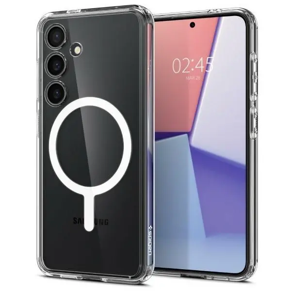 Etui Spigen Crystal Hybrid Onetap MagSafe ACS07223 do Galaxy S24 Przezroczysty