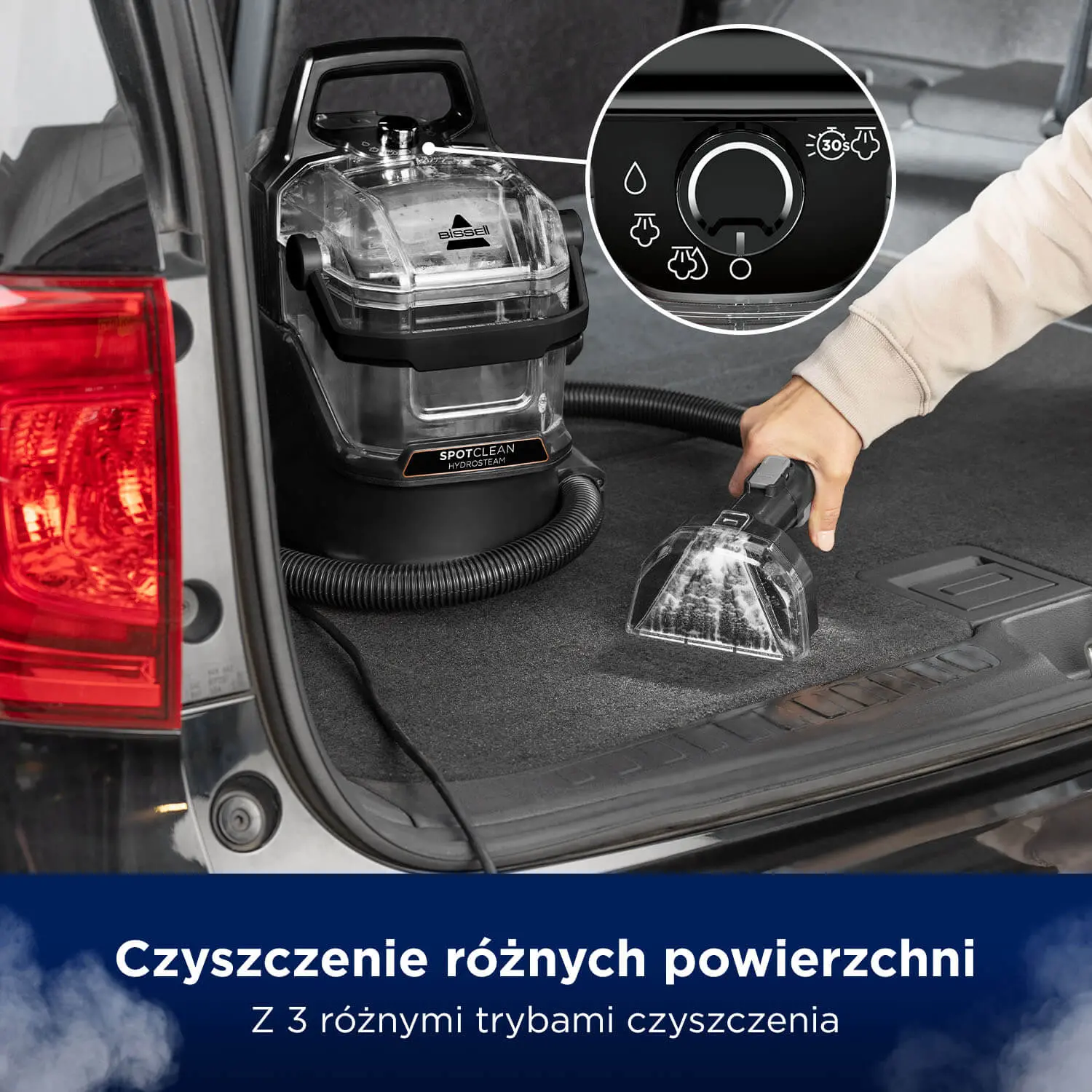 Odkurzacz Bissell SpotClean Select 3697N 1000W 2 ssawki do prania dywanów i tapicerek