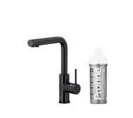 KFA Armatura Arura Duero Pure Basic 6623-914-81 Czarny Stal szlachetna