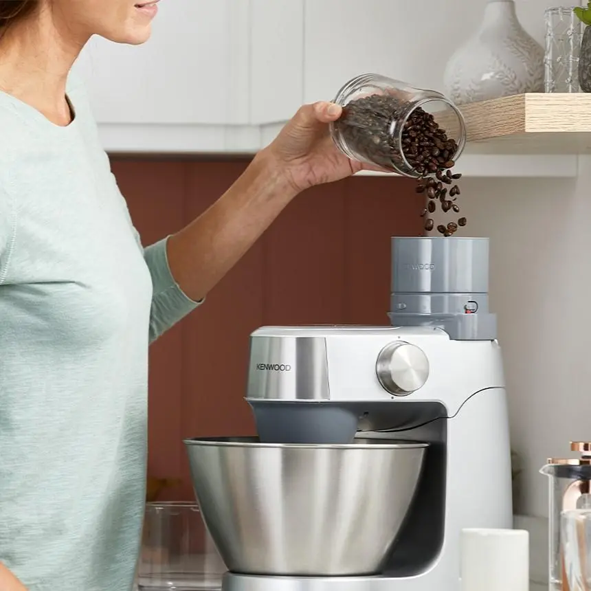 Robot kuchenny Kenwood KHC29A.X0SI 1000W Maszynka do mielenia Wyciskarka do cytrusów Rozdrabniacz Młynek Blender kielichowy