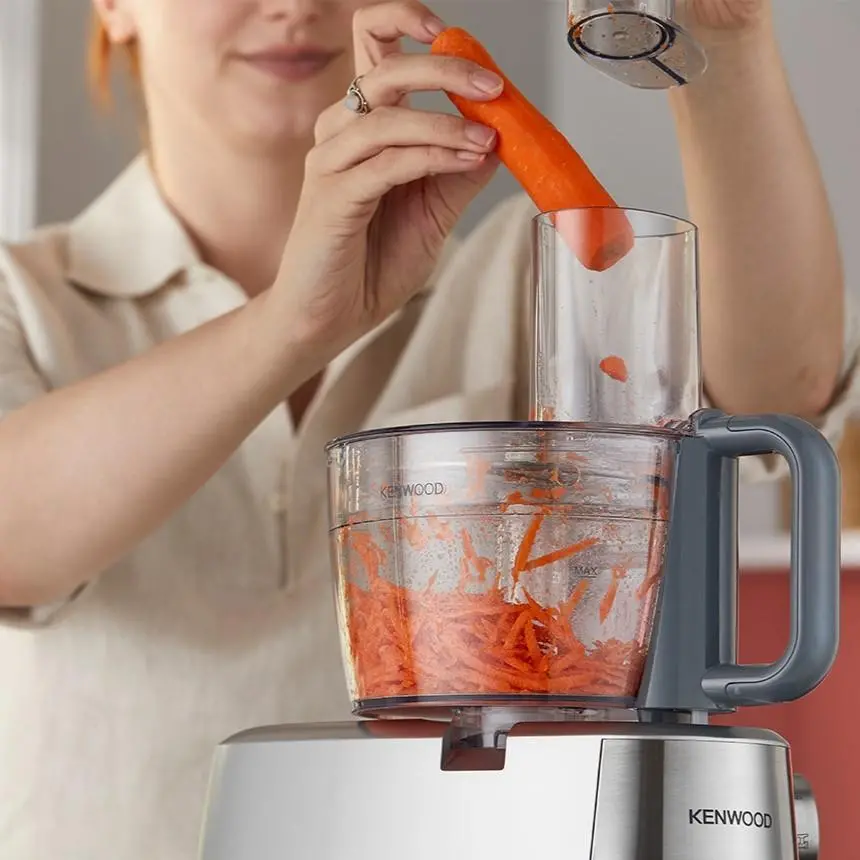 Robot kuchenny Kenwood KHC29A.X0SI 1000W Maszynka do mielenia Wyciskarka do cytrusów Rozdrabniacz Młynek Blender kielichowy