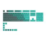 Glorious GPBT Keycaps 114szt. Rain Forest Zielony