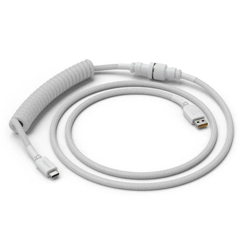 Kabel USB Glorious Race USB-A - USB-C 1,36m Biały