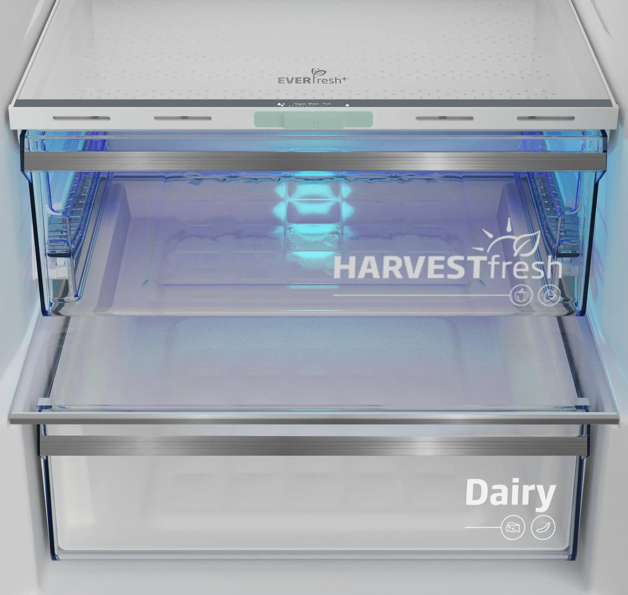 Lodówka Beko bPro500 B5RCNA405ZG Pełny No Frost 203,5cm Komora świeżości Grafitowy