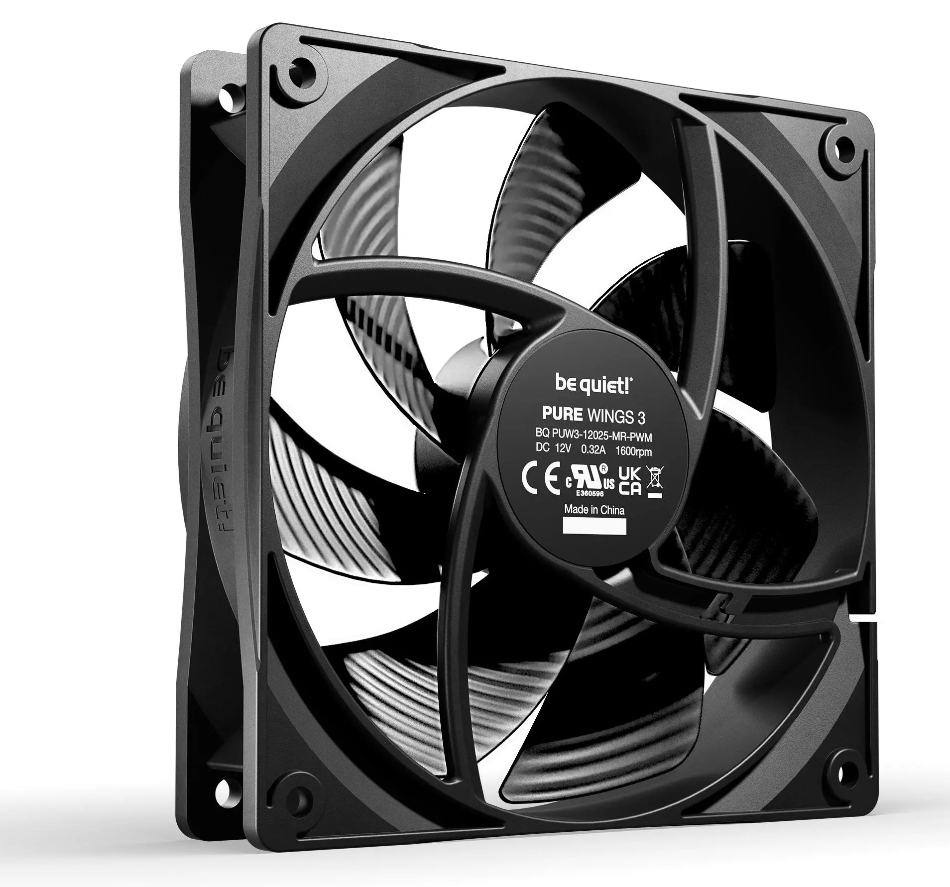 Wentylator be quiet! Pure Wings 3 PWM 120mm Czarny