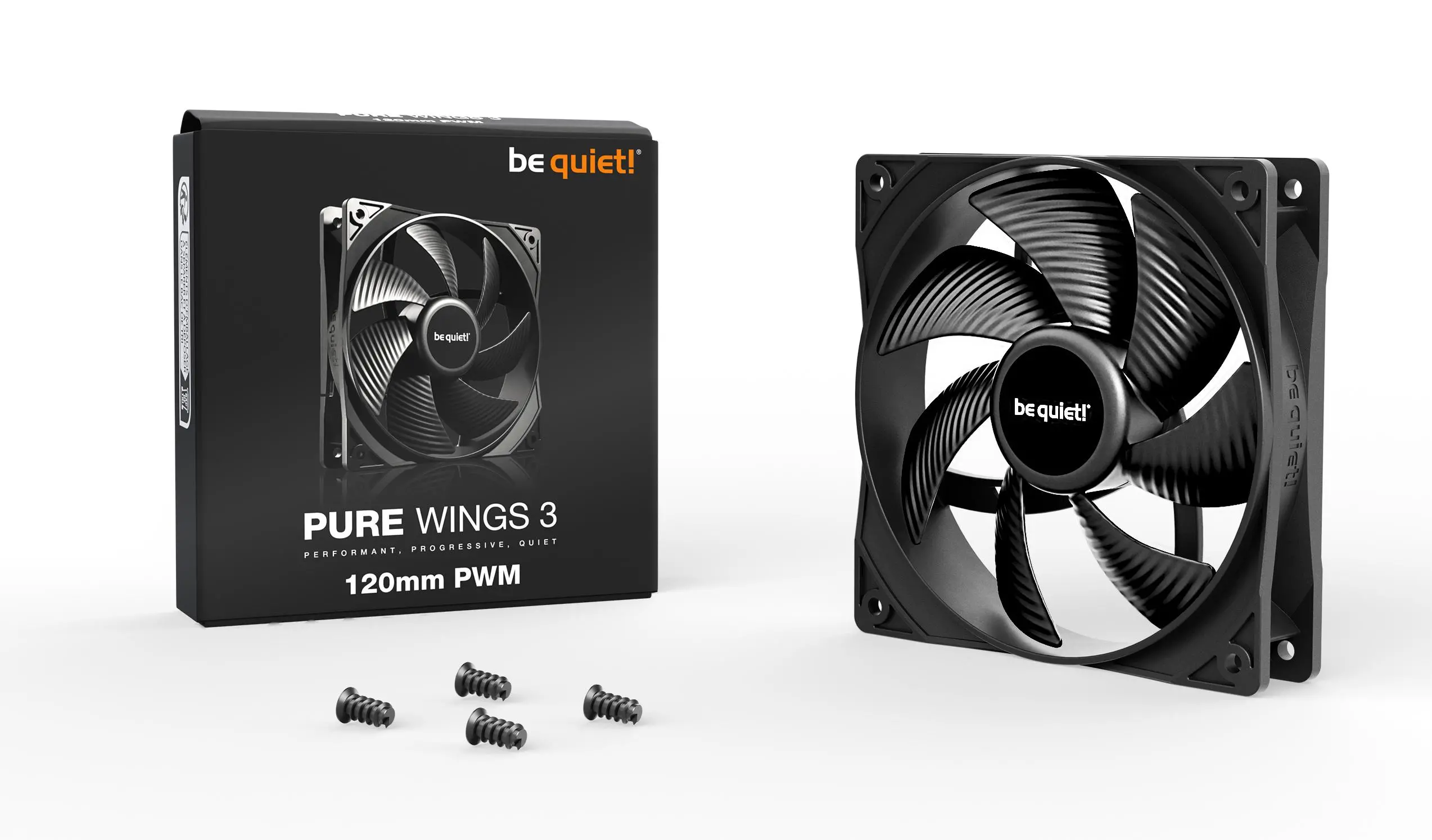 Wentylator be quiet! Pure Wings 3 PWM 120mm Czarny