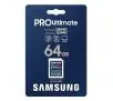 Karta pamięci Samsung PRO Ultimate 2023 SD 64GB 200/130MB/s U3 V30 + czytnik