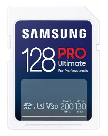 Karta pamięci Samsung PRO Ultimate 2023 SD 128GB 200/130MB/s U3 V30