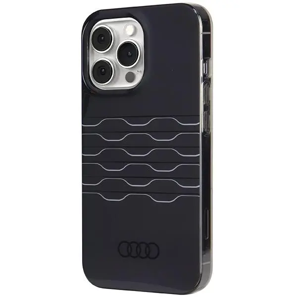 Etui AUDI IML MagSafe Case AU-IMLMIP13P-A6/D3-BK do iPhone 13 Pro Czarny