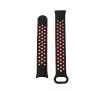Pasek Beline do Mi Band 8 design Czarno-czerwony