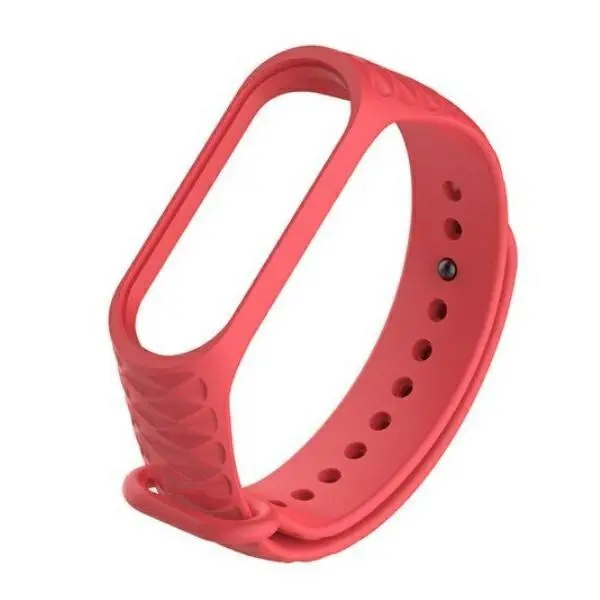 Pasek Beline do Mi Band 3/4 Czerwony
