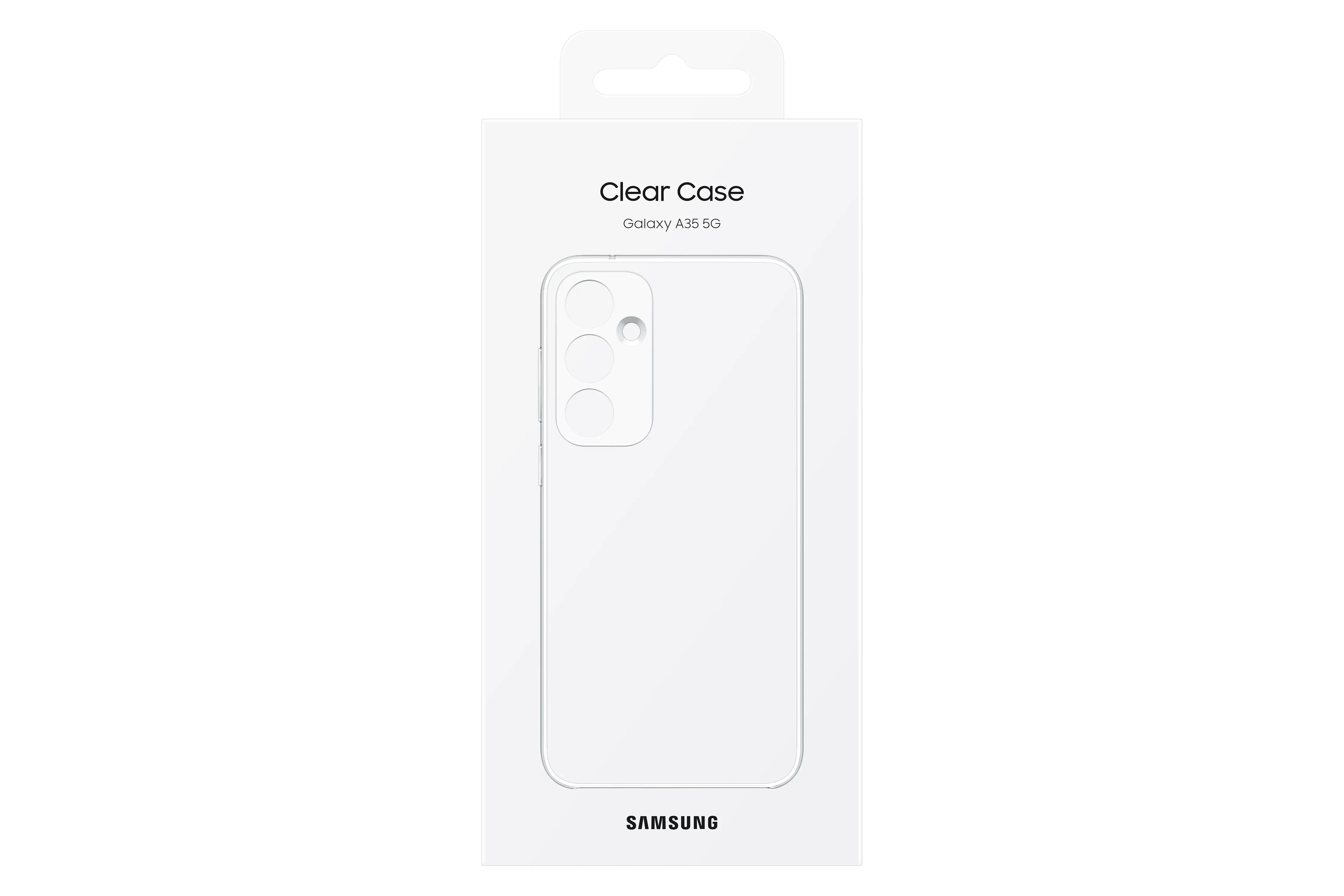 Etui Samsung Soft Clear Cover do Galaxy A35 5G Przezroczysty