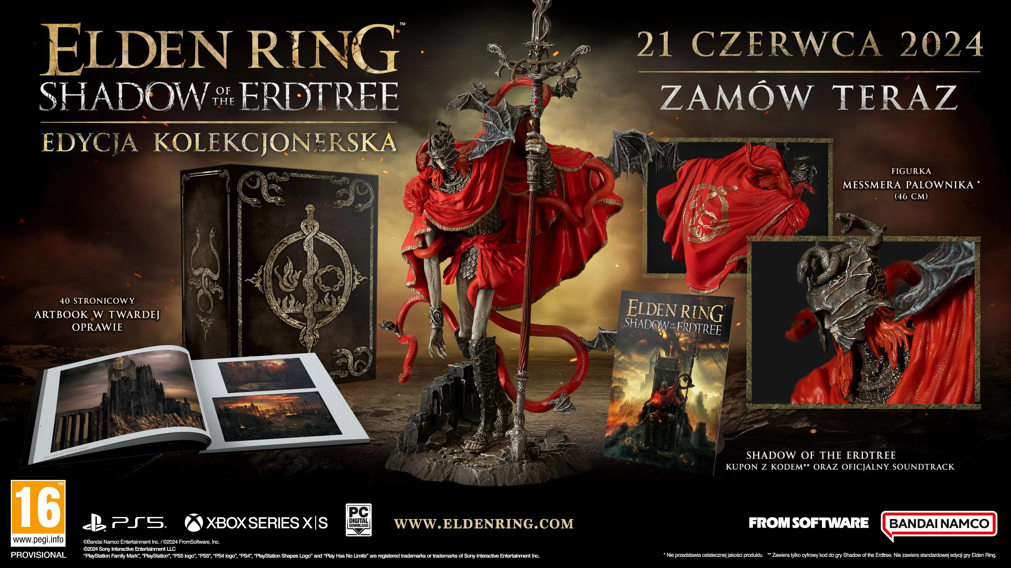 Elden Ring Shadow of the Erdtree Edycja Kolekcjonerska Gra na Xbox Series X