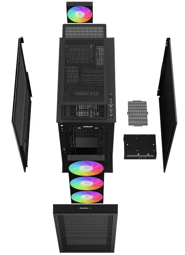 Obudowa DeepCool CH560 Digital ARGB Czarny