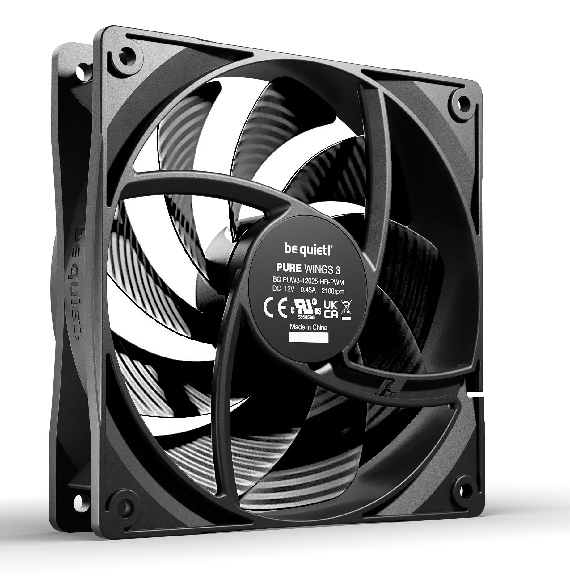Wentylator be quiet! Pure Wings 3 PWM high-speed 120mm Czarny