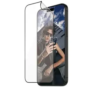 Szkło hybrydowe PanzerGlass Matrix D3O UWF iPhone 15 Pro Max Ultra-Wide-Fit rPET Screen Protection Easy Aligner Included