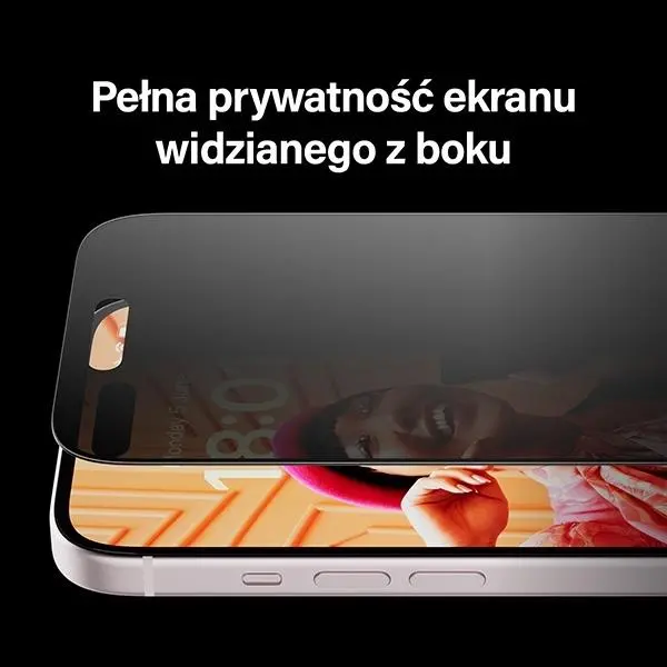 Szkło hartowane PanzerGlass Ultra-Wide Fit iPhone 15 Pro Max Privacy Screen Protection Easy Aligner Included