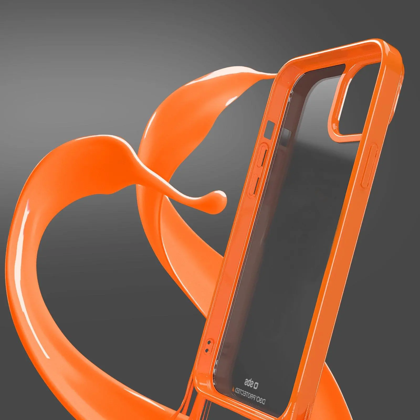 Etui SBS D3O do iPhone 15 Pro Max Przeźroczysty