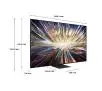 Telewizor Samsung Excellence Line Neo QLED QE75QN800DT 75" QLED 8K Mini LED 120Hz (do 165Hz w 4K) Tizen Dolby Atmos HDMI 2.1 DVB-T2