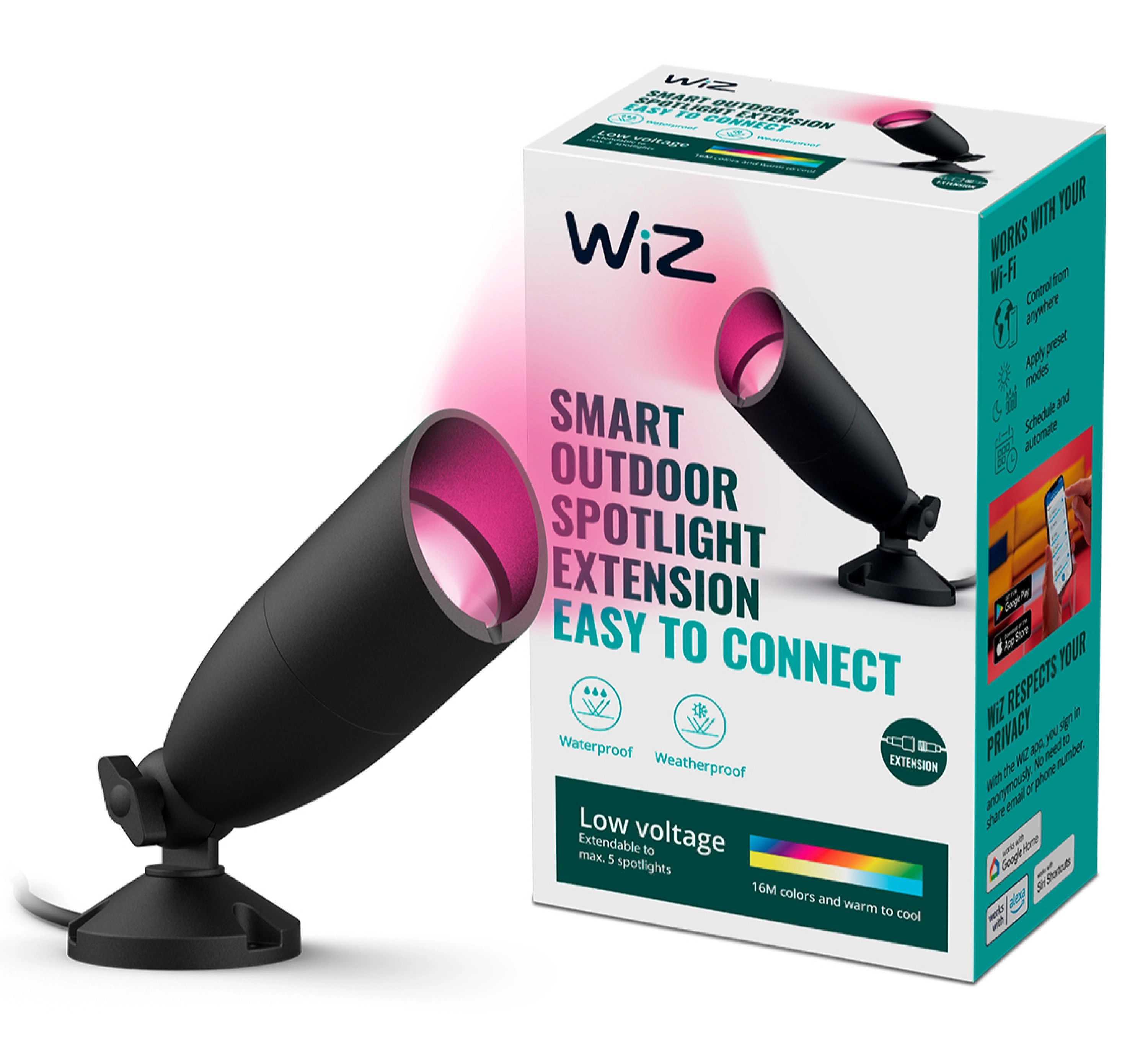 WiZ LED Ground Spot Extension 12V 540 lm