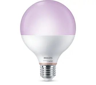 Żarówka LED Philips E27 G95 11W 75W RGB