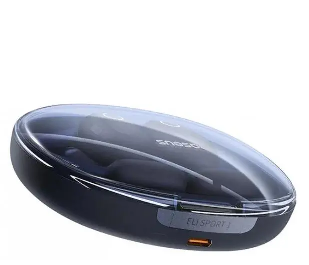 Słuchawki bezprzewodowe Baseus Eli Sport 1 Przewodnictwo powietrzne Bluetooth 5.3 Czarny