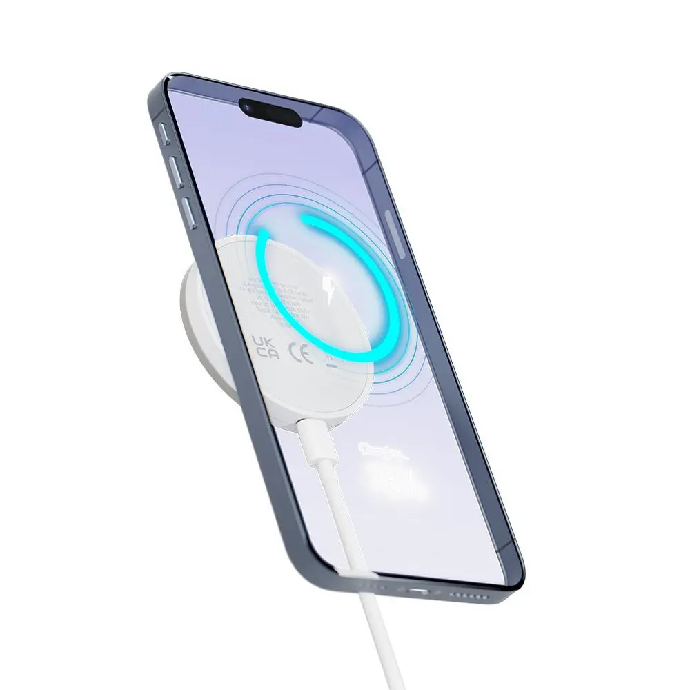 Ładowarka indukcyjna 3mk Hardy Wireless Charger 2in1 15W Biały