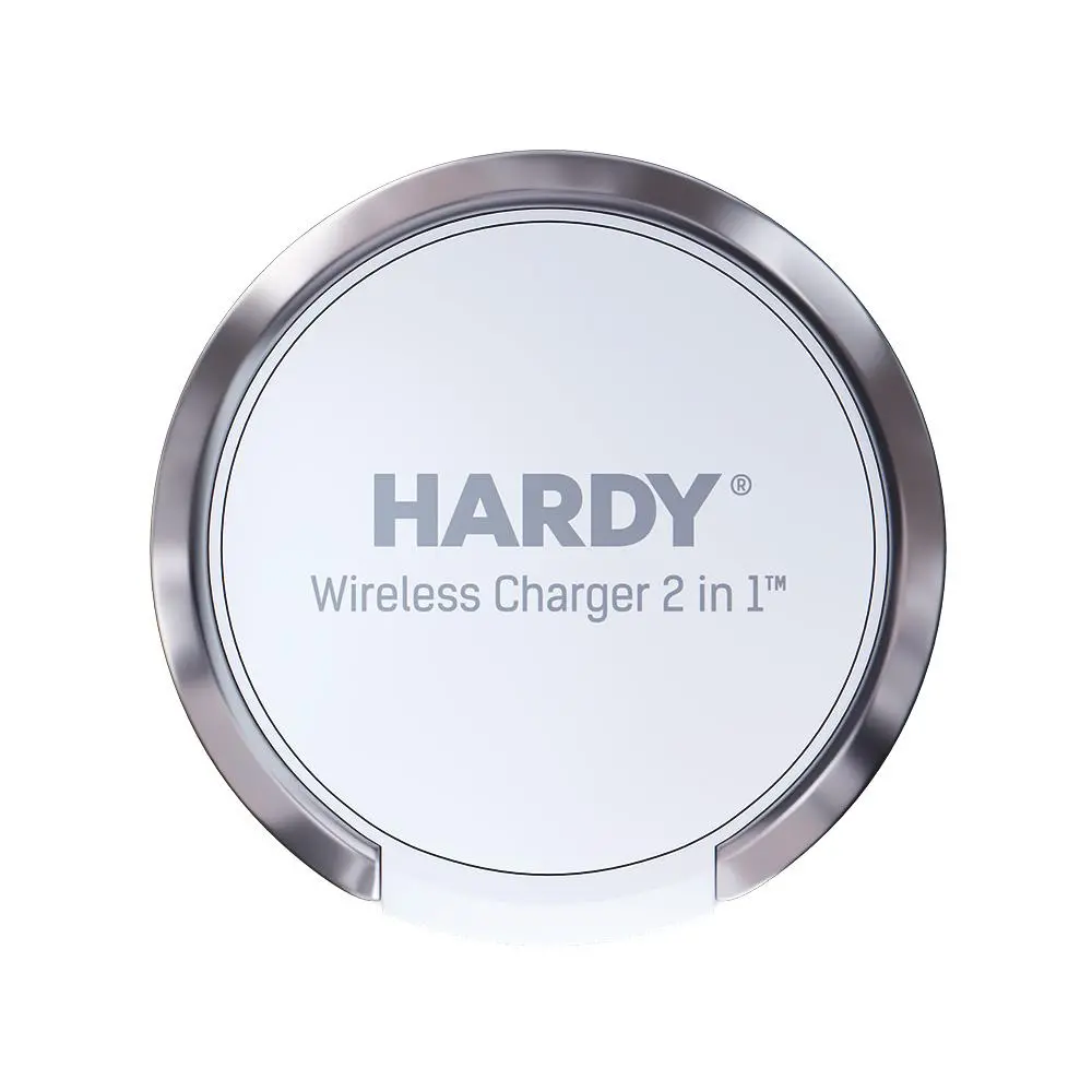 Ładowarka indukcyjna 3mk Hardy Wireless Charger 2in1 15W Biały