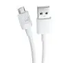 Kabel 3mk Hyper USB-A do microUSB 1,2m 5V 2,4A Biały